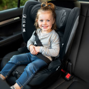 Sklápěcí autosedačka Neocare iSize 76-150 cm black Asalvo