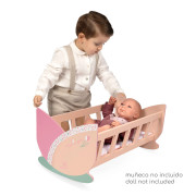 Dřevěná kolébka pro panenky Tulipe DeCuevas 