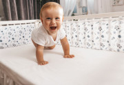 Bavlněný mantinel do postýlky Bump Air Design 180 cm Babymatex