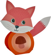 Kreativní sada První nalepovací mini světýlko Liška Haba