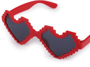 Párty/karnevalové brýle srdce