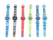 Hodinky náramkové na baterie se světlem