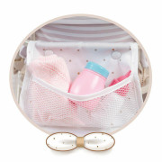 Skládací kočárek pro dvojčata panenky s taškou Verona - 72 cm DeCuevas