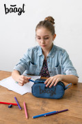 Studentský penál etue Ocean Blue Baagl