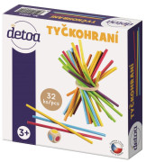 Tyčkohraní společenská hra v krabici 15x15x3,5 cm