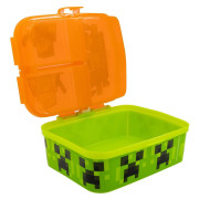 Svačinový box s přihrádkami 550 ml Minecraft