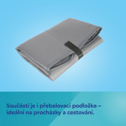 Multifunkční přebalovací batoh černý Canpol babies