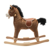 Houpací koník s melodií hnědý PlayTo