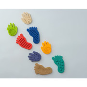 Interaktivní stezka Sensorky 28 ks pastelová