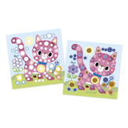 My arts&crafts Mini Kulaté nálepky Pejsek a kamarádi od 3 let Janod