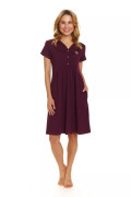 Kojící noční košile 5336 Lucky Burgundy DOCTOR NAP
