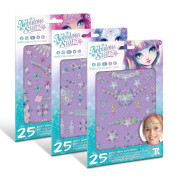 Dekorační kamínky na tělo 25 ks Nebulous Stars