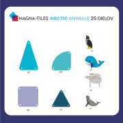 Magnetická stavebnice Arctic 25 dílů