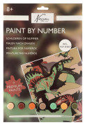 Malování podle čísel Dinosaurus