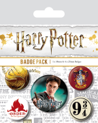 Set odznaků Harry Potter - Nebelvír