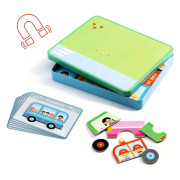 Magnetické Inzebox Auta Djeco