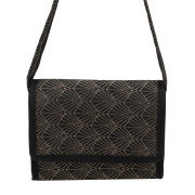 Luxusní dětský kočárek pro panenky zlato černý New Baby Comfort