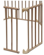 Dětská dřevěná ohrádka Scarlett Fany - přírodní 2. JAKOST