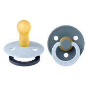 Colour Fusion dudlíky z přírodního kaučuku 2 ks 6 - 18 m Bibs