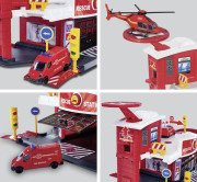 Creatix Hasičská stanice + 1 autíčko