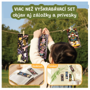 Třpytivé vyškrabování Starlight Girls Jarmelo