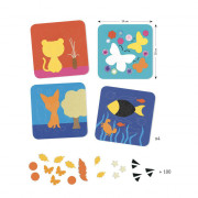 Djeco Koláže z plsti - sladká přiroda