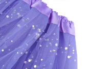 Karnevalová sukýnka s flitry 30 cm