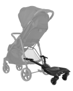 Stupátko ke kočárku Ally Black