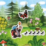 Hraj si se samolepkami Krtek