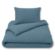Luxusní dětské mušelínové povlečení Denim blue 100 x 135 cm Esito