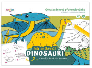 Omalovánky Jak se kreslí dinosauři