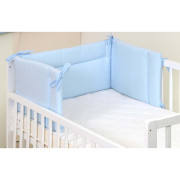 Ochranný límec 100% bavlna přes 1/2 postýlky 160x27 cm