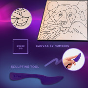 Panda výtvarná sada malování podle čísel Okto