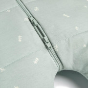 Overal na spaní organická bavlna Onesie Grey Marle 2,5 tog