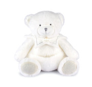 Dárková sada Plyšový medvídek s dečkou 30 cm béžový Doudou