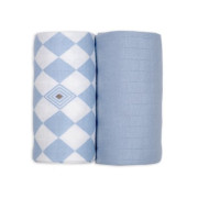 Swaddler Solid Matcha 2 balení 110 x 110 cm Lodger