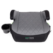 Dětský podsedák do auta ISOFIX i-Size s držákem na nápoje, pro výšku 125–150 cm šedý