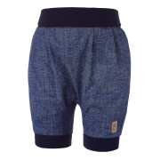 Šortky tenké harémky denim vzor Little Angel 