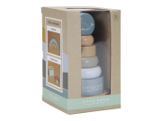 Nasazovací kroužky dřevěné Ocean Blue