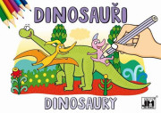 Omalovánky A5 - Dinosauři
