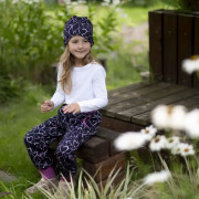 Rostoucí tepláky EasyFit Grafitové srdce - tmavě modrá Esito