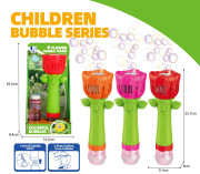 Bublifuk růže se světelnými efekty 100 ml