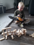 Motorová pila se zvukem a světlem Plejo