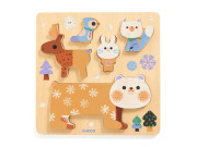 Dřevěné puzzle WoodyStack 5 ks Djeco