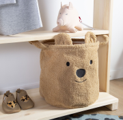 Koš na hračky Teddy Beige 30 x 30 x 30 cm Childhome