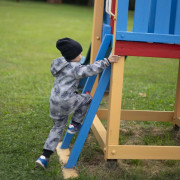 Rostoucí softshellové kalhoty Dino dobrodruh Esito, šedá