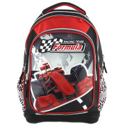 Školní batoh Target - Racing Team Formula - červená formule
