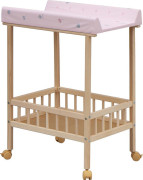 Přebalovací pult Scarlett Pája ECO Slon růžový