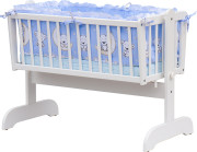 Kolébka s kompletní výbavou Scarlett Toro - modrá