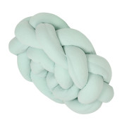Mušelínový mantinel cop 200 cm Babymatex – chránič do postýlky Mint